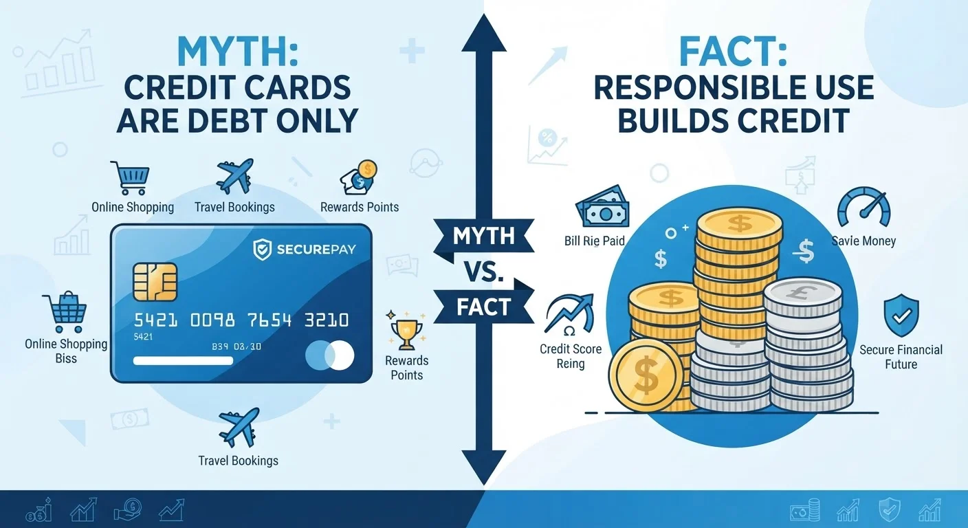 Common Myths About Carrying Credit Card Debt