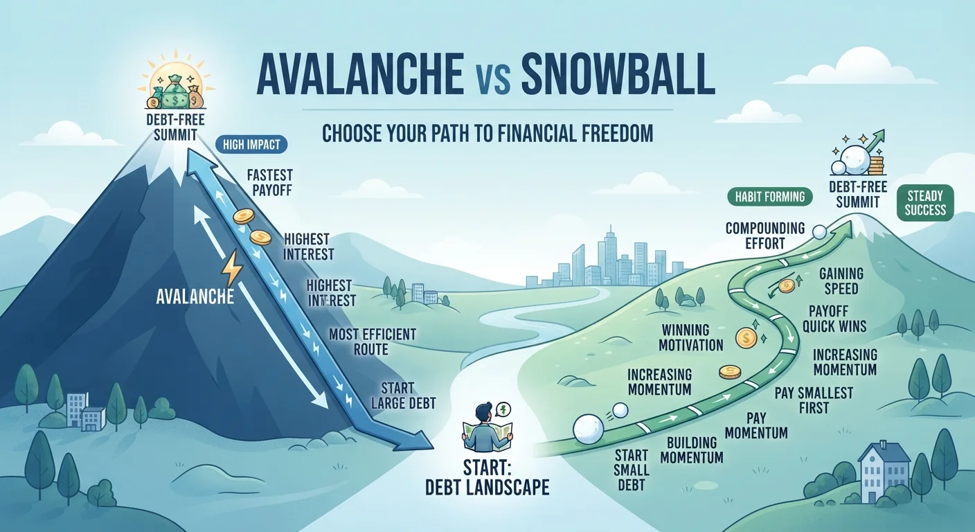 Debt Avalanche vs. Debt Snowball: Which Payoff Strategy Works for You