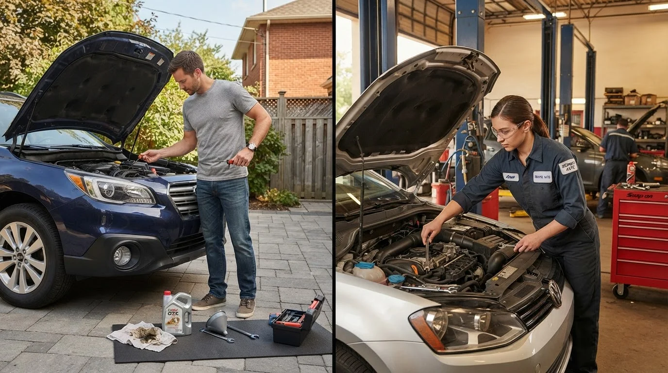 DIY Car Maintenance vs. Taking It to a Shop