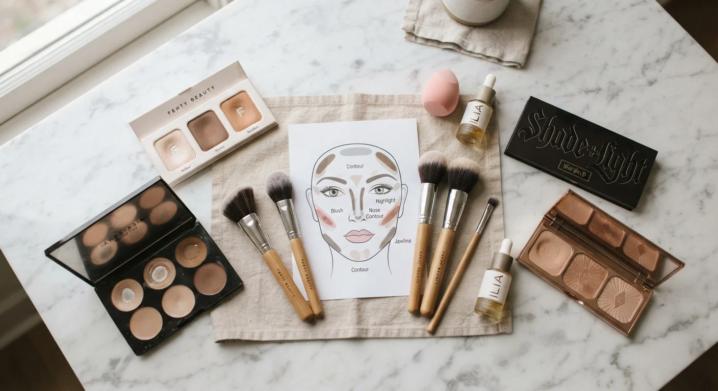 Face Shape and Contouring: A Practical Pairing Guide