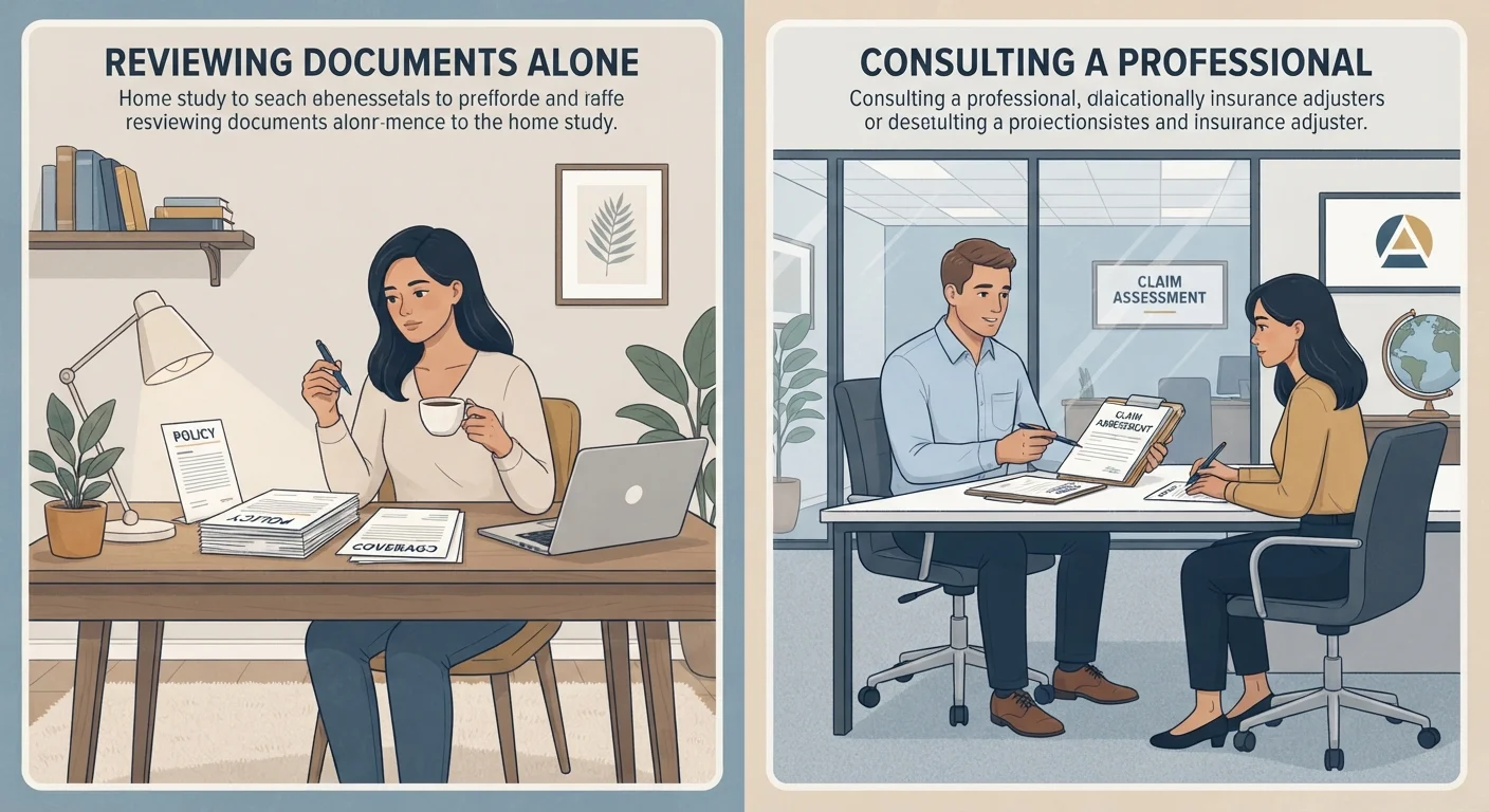 Filing a Claim Yourself vs. Going Through a Public Adjuster