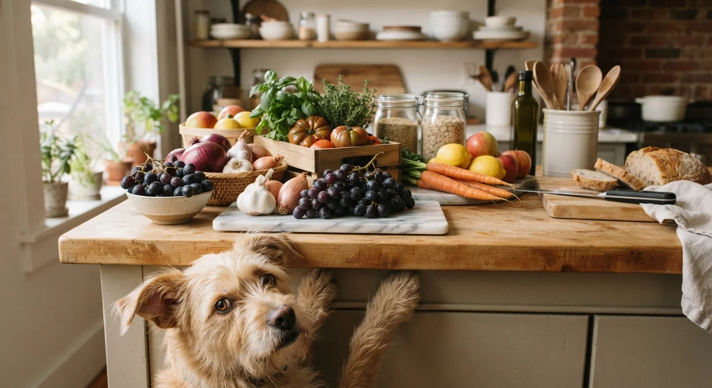 Foods Commonly Found in Human Kitchens That Are Toxic to Pets