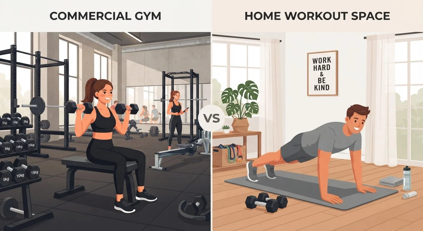 Gym Membership vs. Home Workouts: What to Weigh Before Deciding