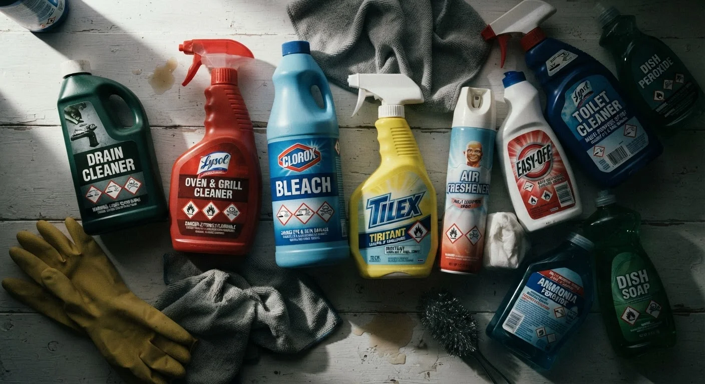 Home Cleaning Products You Should Never Mix