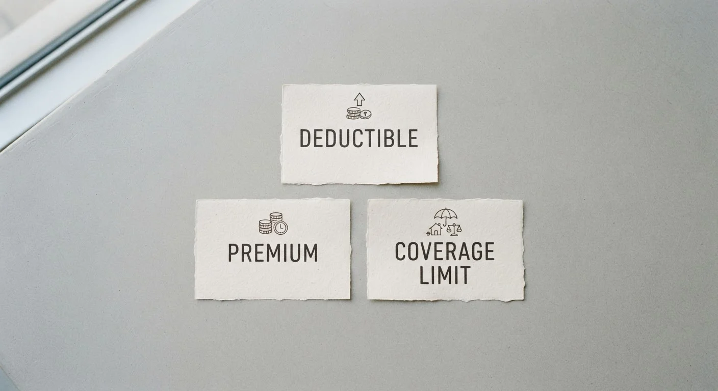 How Deductibles, Premiums, and Coverage Limits Fit Together