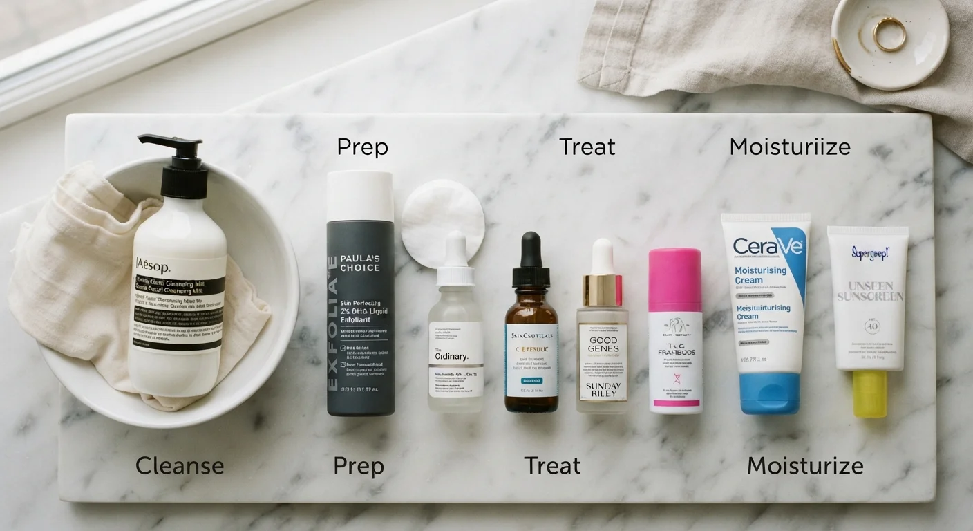 Layering Skincare Products Without Canceling Their Benefits