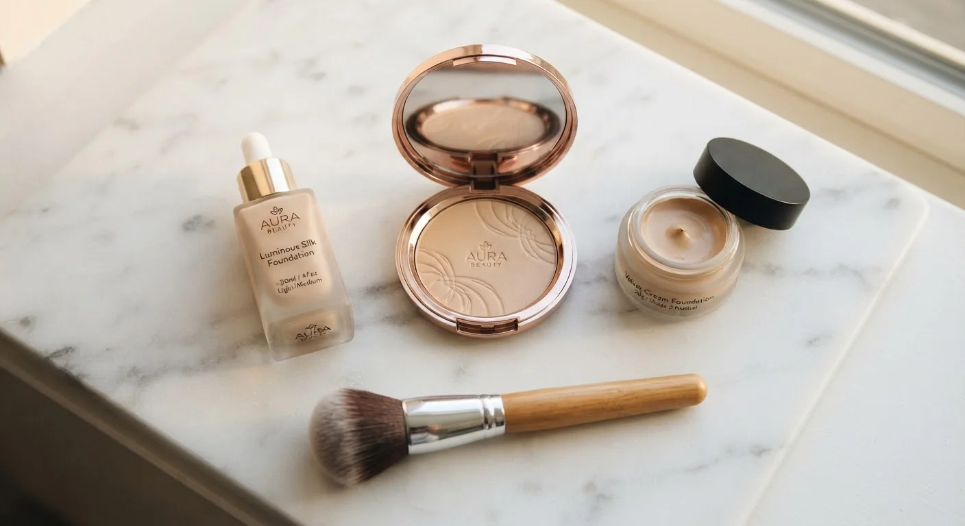 Liquid, Powder, and Cream Foundation: What Sets Them Apart