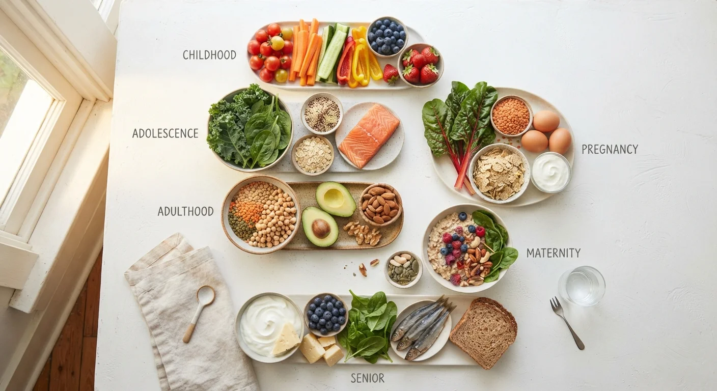Nutrition Through the Life Stages: How Needs Shift from Young Adulthood Onward