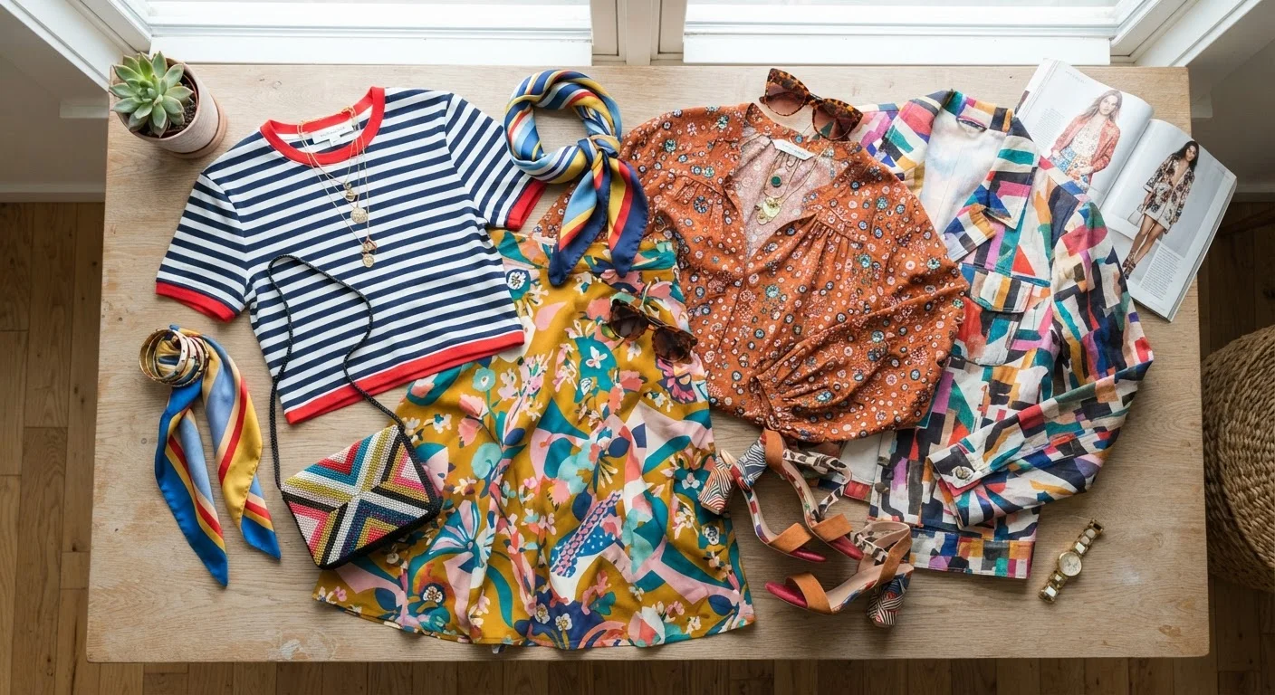 Pattern Mixing: The Logic Behind Outfits That Shouldn't Work But Do