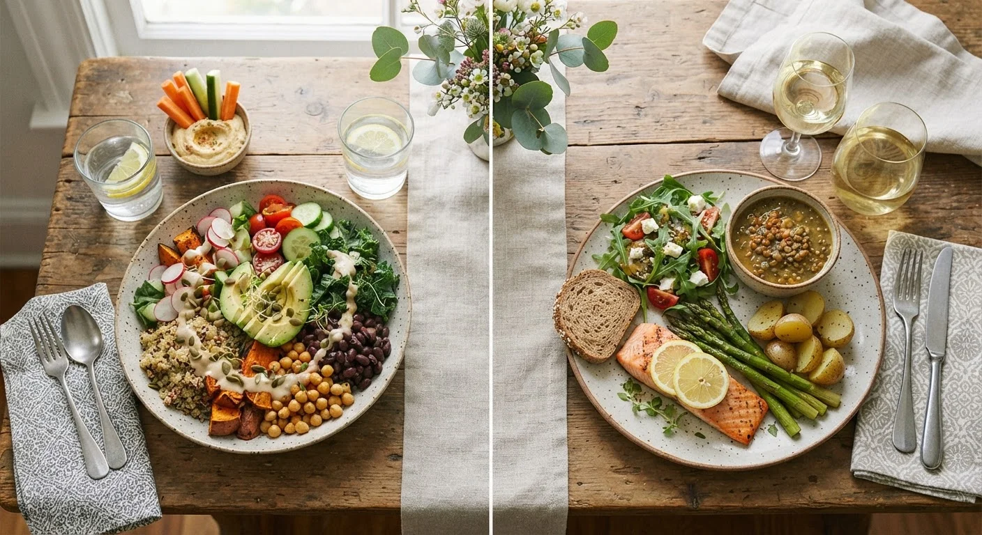 Plant-Based Eating vs. Omnivorous Diets: Weighing the Trade-Offs