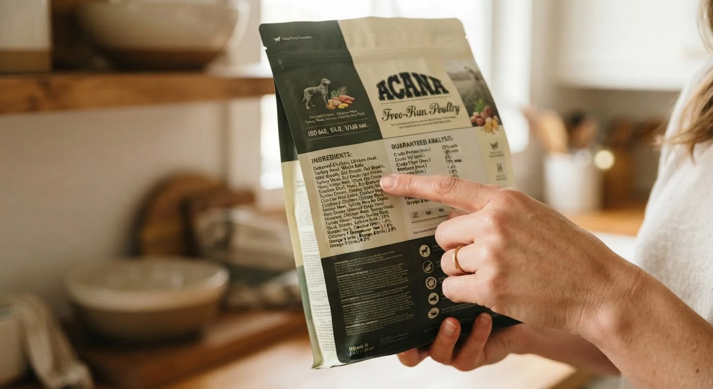 Reading a Pet Food Label Without Getting Lost in the Fine Print