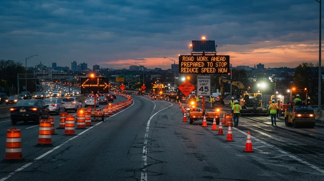 School Zone and Work Zone Laws: What Drivers Are Required to Do