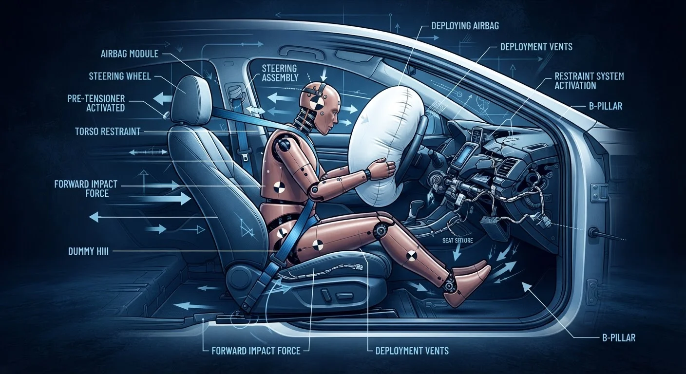 Seat Belts, Airbags, and Crash Physics: How Restraint Systems Actually Work